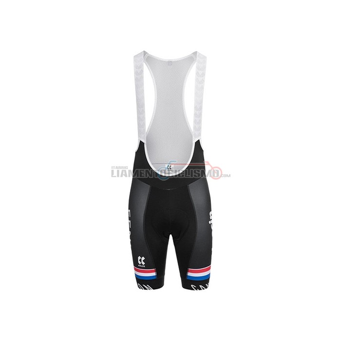 Abbigliamento Ciclismo Alpecin Fenix Manica Corta 2021 Campione Paesi Bassi